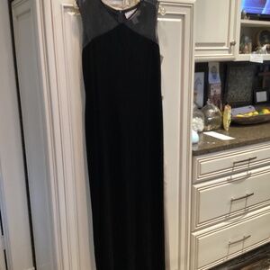 Black velvet dress.  Medium